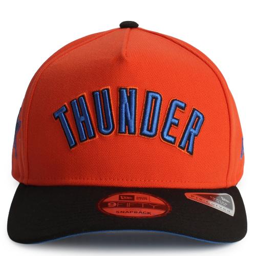 NBA Oklahoma City Thunder 9FIFTY A-Frame Pre-Curved Snapback