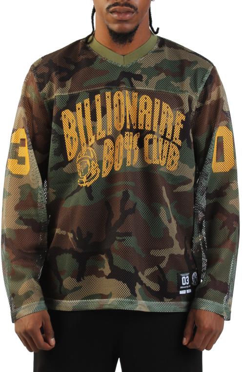 Camo Curve SS Knit Boxy Fit
