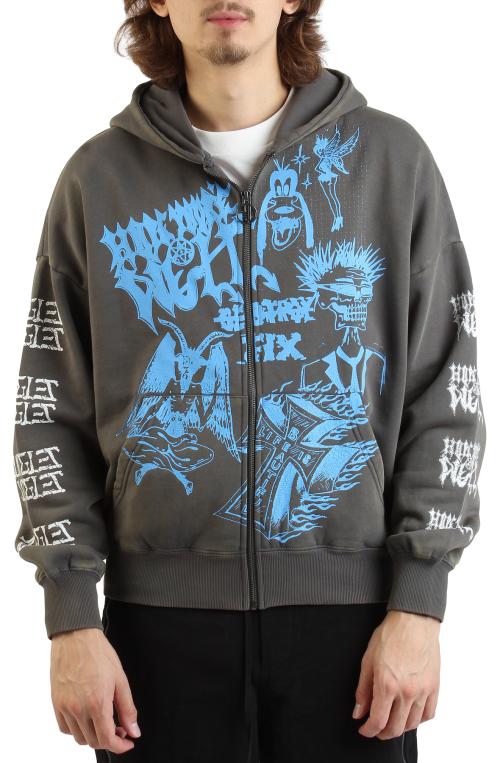 Hope You're Well Zip-Up Hoodie
