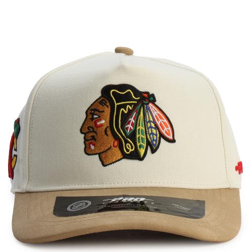 NHL Chicago Blackhawks Signature Suede  Pro Pinch Strapback