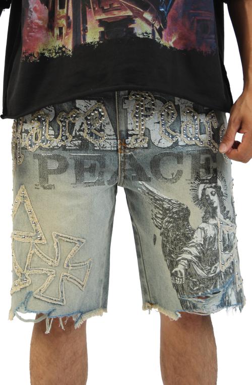 Denim Angel Jorts