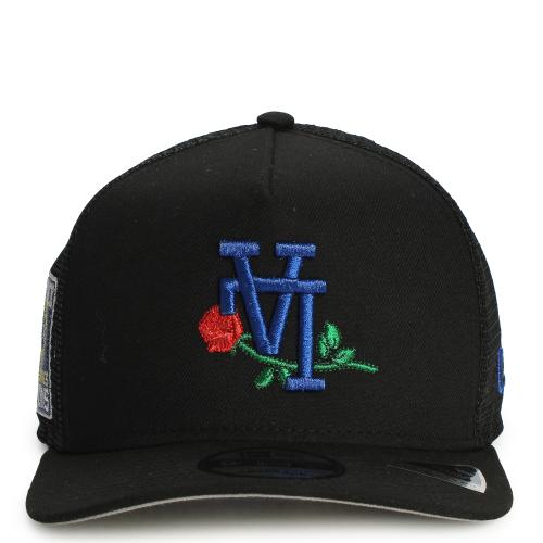 MLB Los Angeles Dodgers Upside Down Rose 9Fifty A-Frame Snapback