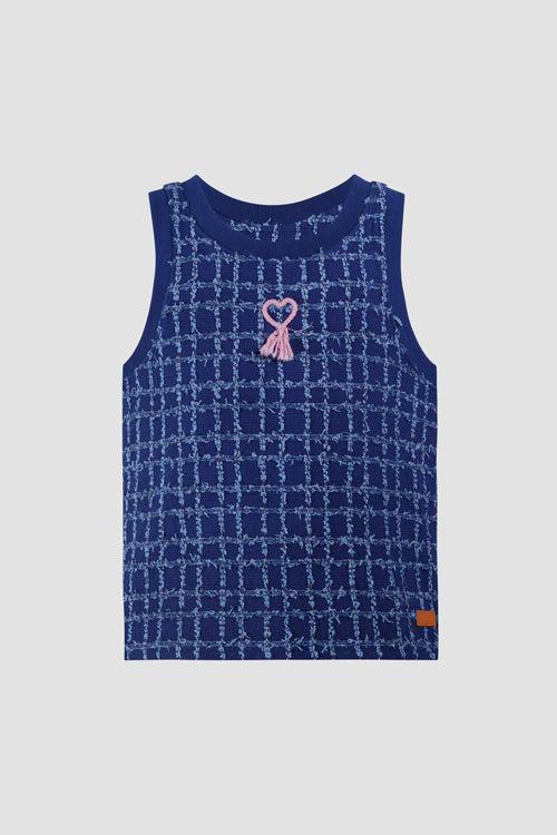 Distressed Heart Tank Top