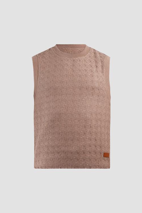 Sleeveless Knit Vest