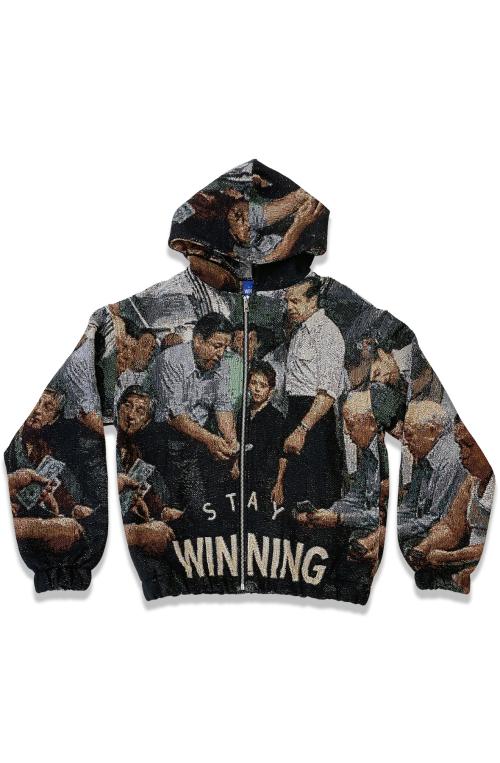 Stay Winning Started Young Zip Up Hoodie