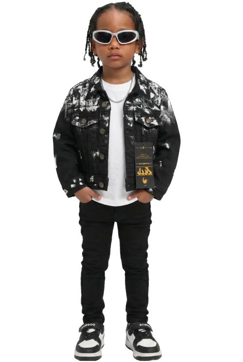THISTLE Kid's Premium Washed Denim Jacket