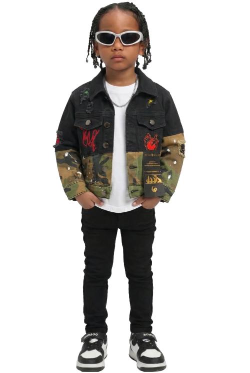 Fike Kid's Premium Washed Twill Jacket