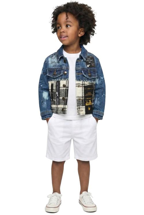 TAFFY Kid's Premium Washed Denim Jacket