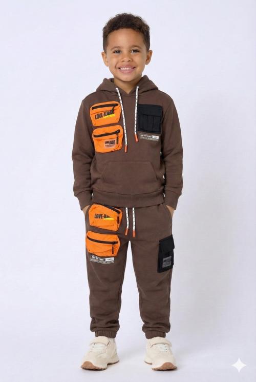 ROSIN Kid's Premium French Terry Fleece Jogger Pants