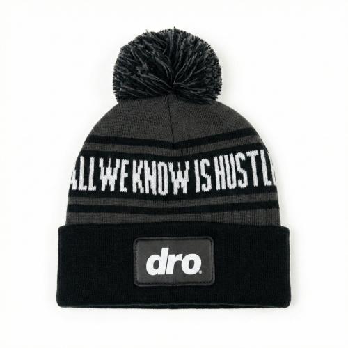 Hustle Pom Pom Beanie