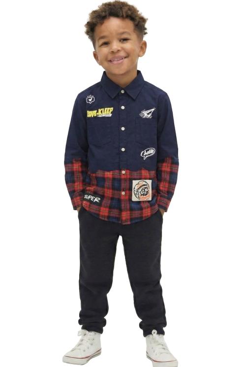 SMALT Kid's Premium Flannel Button Down Shirt