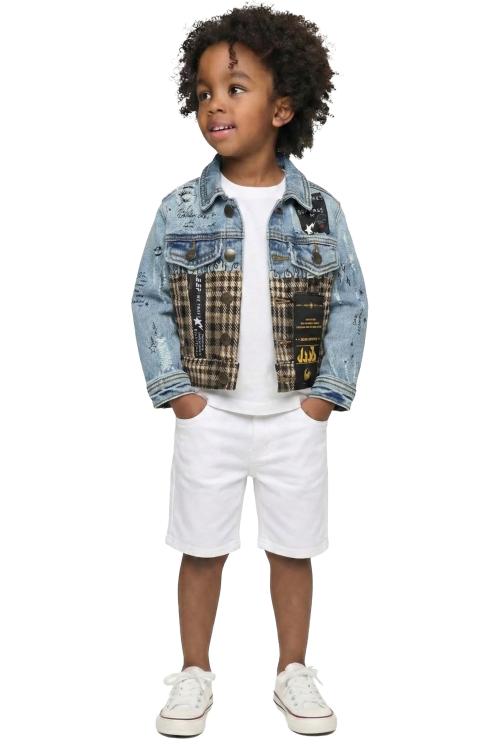 CRIMSON Kid's Premium Washed Denim Jacket
