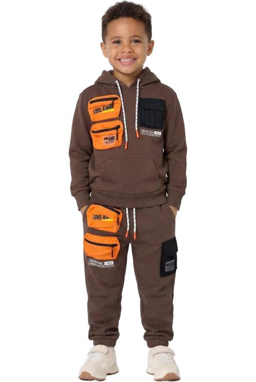 ROSIN Kid's Premium French Terry Fleece Hoodie & Jogger Pants Set