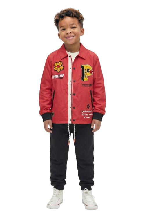 BEXTON Kid's Premium Nylon Coach Jacket