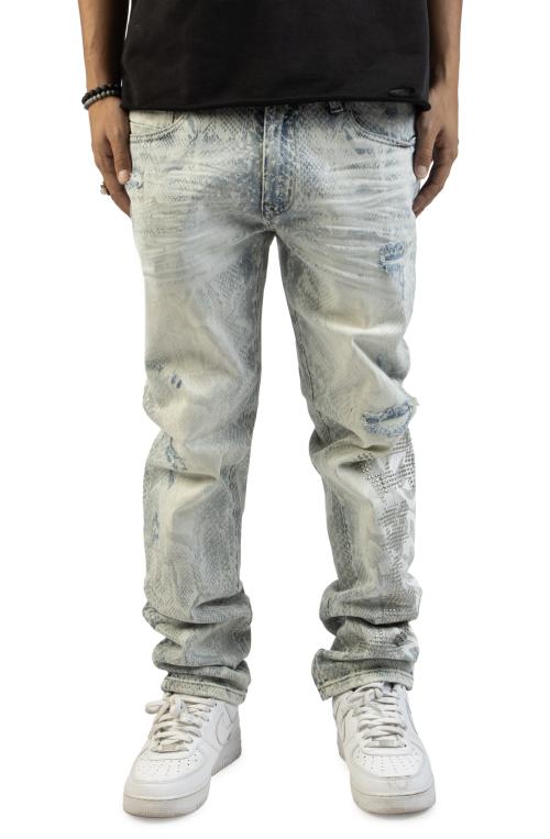 Sanity Python Print Jeans