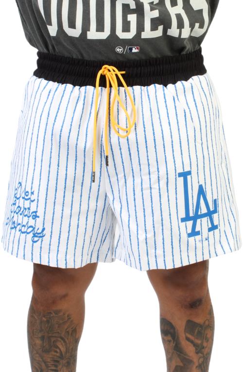 Dodgers Pinstripe Shorts